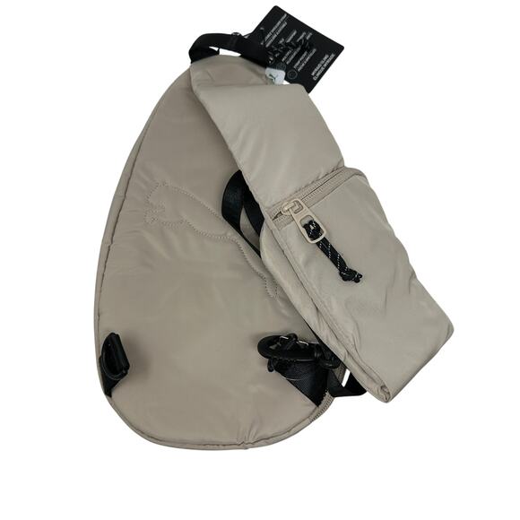 Puma Myraid Sling Bag Backpack One Size Beige Adjustable Strap Pockets NEW main image 5